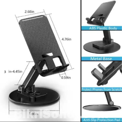 Metal Body Folding Rotatable Lifting Desktop Holder